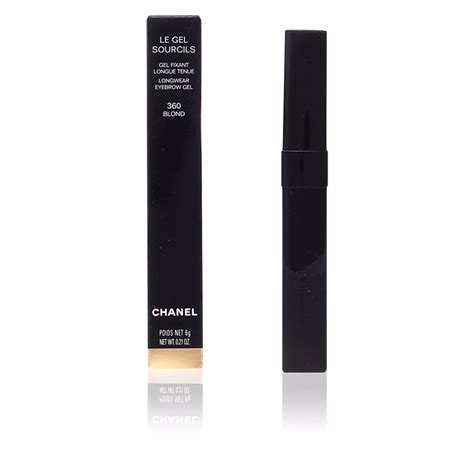 chanel cejas|chanel eyebrow gel.